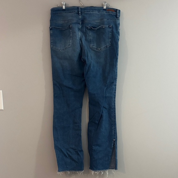Pilcro and the Letterpress Indigo Wide Leg Jeans - Picture 3 of 5